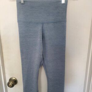 Nike Dri-Fit Ruched Leg Leggings Blue Gray Women's Size S
